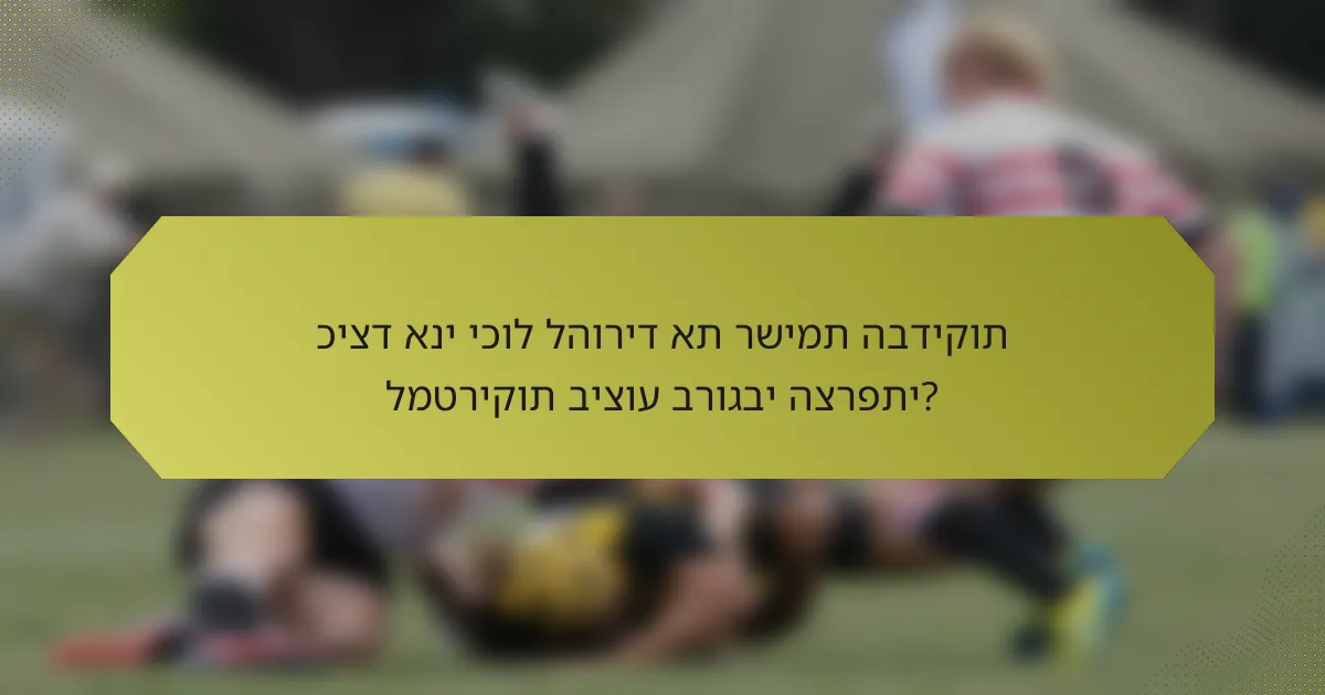 כיצד אני יכול להוריד את רשימת הבדיקות למטריקות ביצוע ברוגבי הצרפתי?